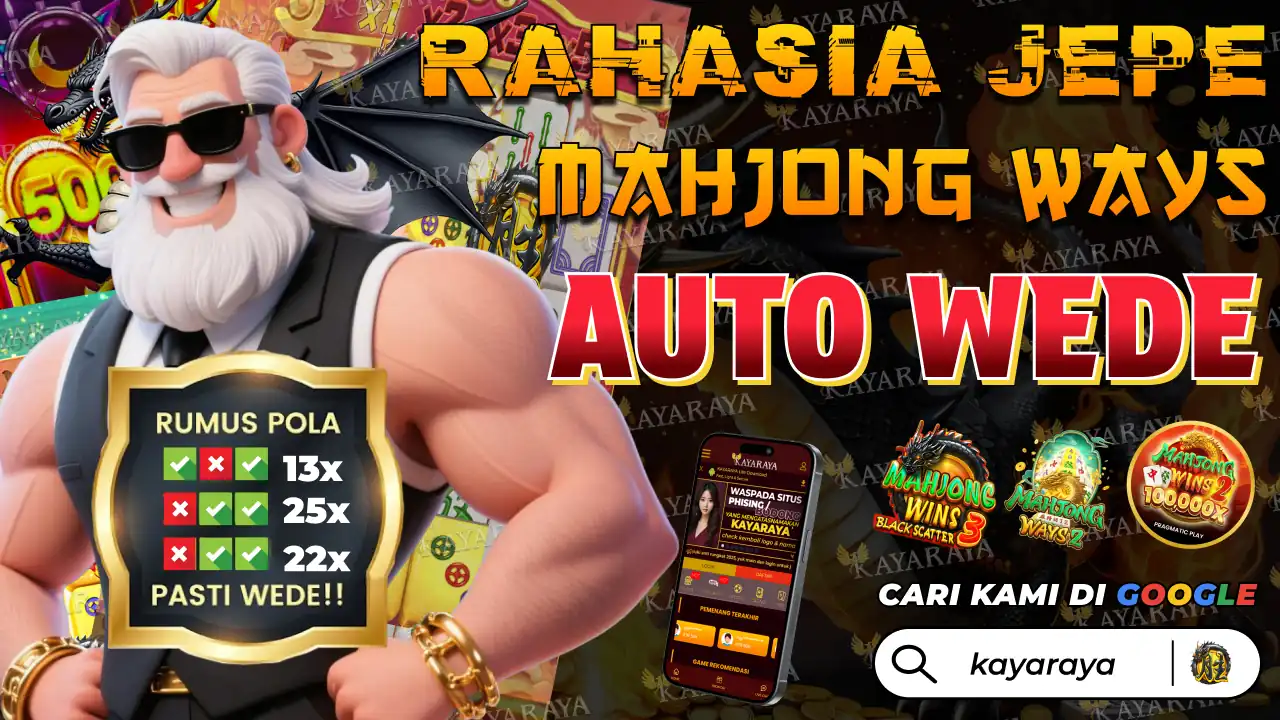 rahasia jackpot mahjong ways